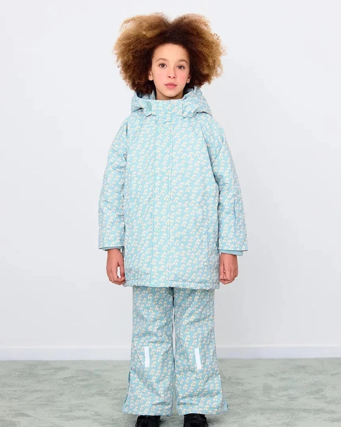 Детски ски панталон Tinycottons CHERRIES SNOW PANT