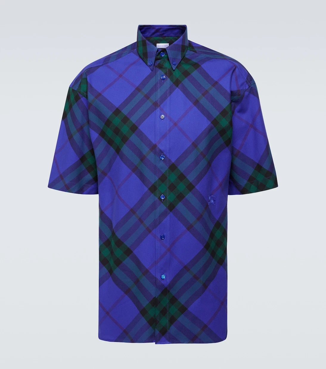 Burberry - Burberry Check cotton bowling shirt