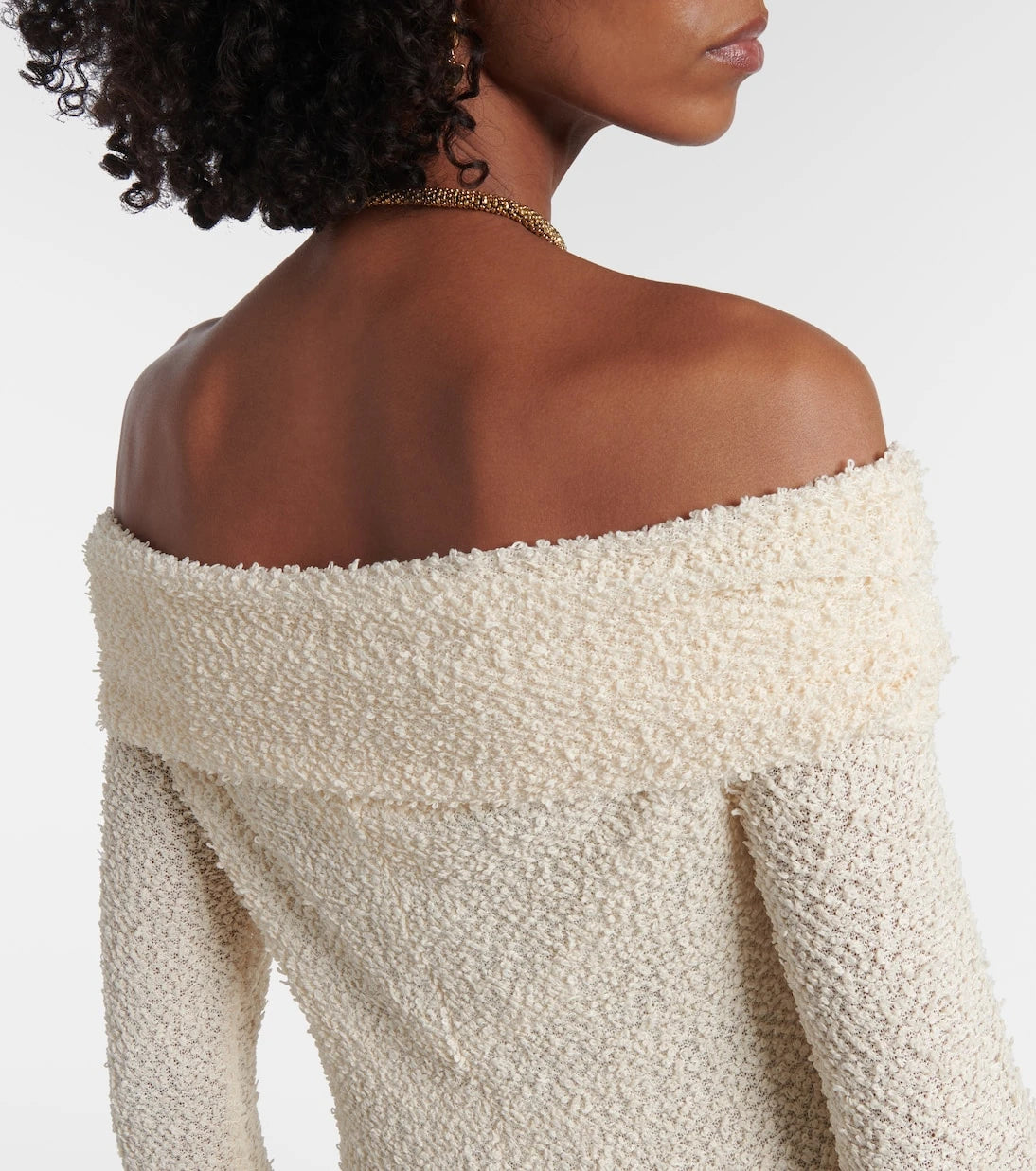 Isabel Marant - Ormany jersey bouclé maxi dress