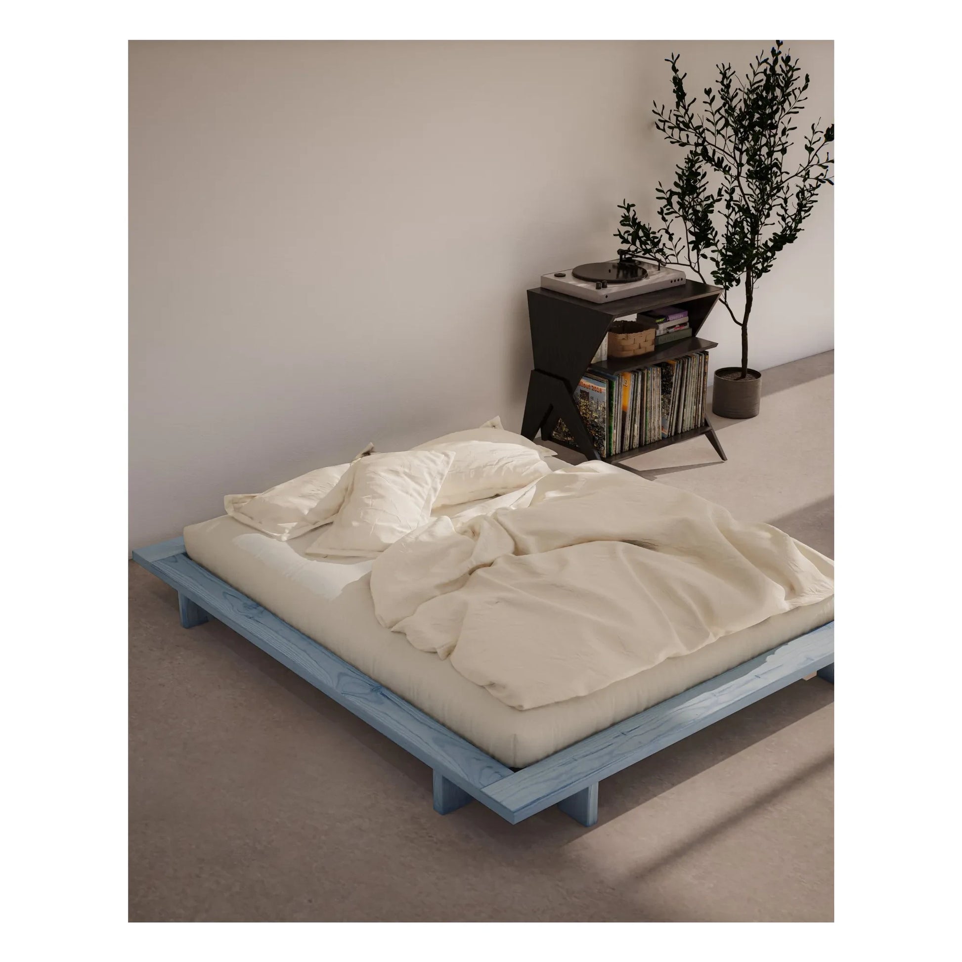 Karup Design - Japan wooden bed | Light blue