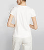 Vince White Pima Cotton Essential T-Shirt