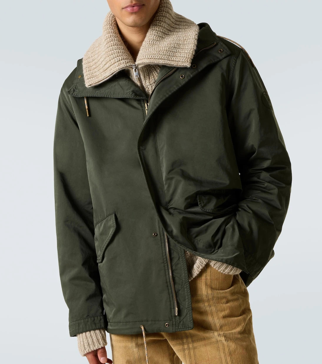 Burberry - سترة بغطاء للرأس