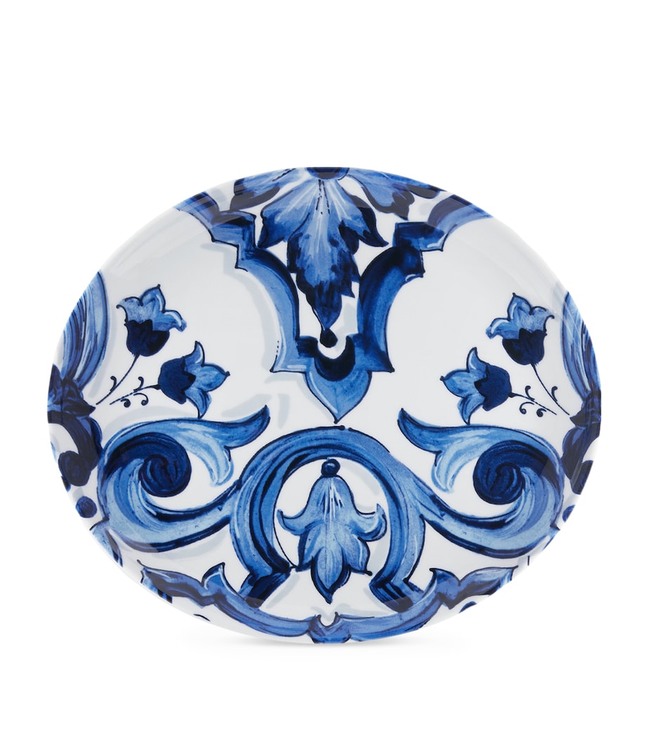Dolce & Gabbana Casa Porcelain Blu Mediterraneo Serving Plate (45.5cm)