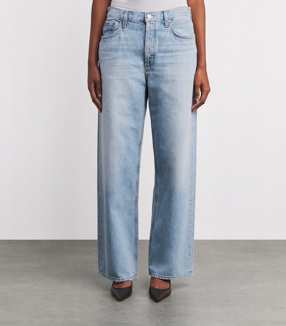 AGOLDE Blue The Low-Slung Baggy Jeans