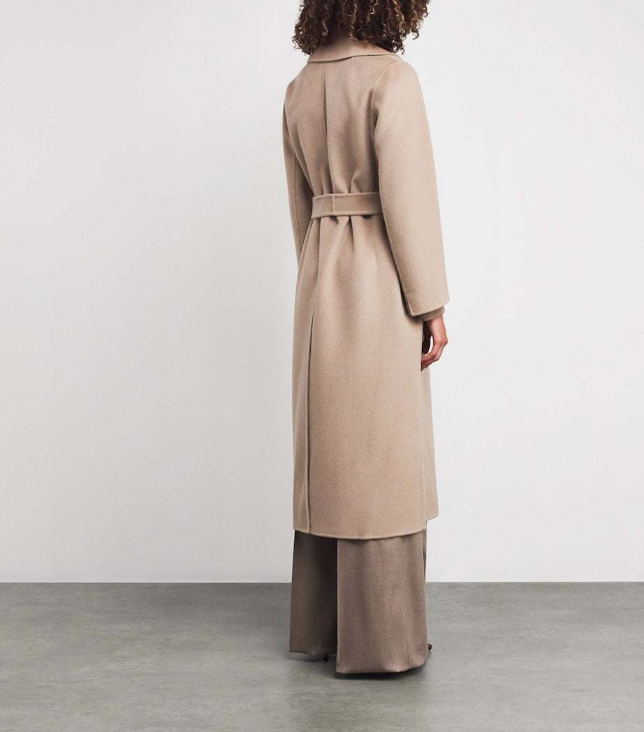 Max Mara Beige Virgin Wool-Cashmere Coat