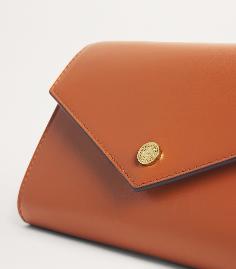 Harrods Tan Leather Chain Wallet