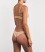 Aubade Beige Sheer Emotion Tanga