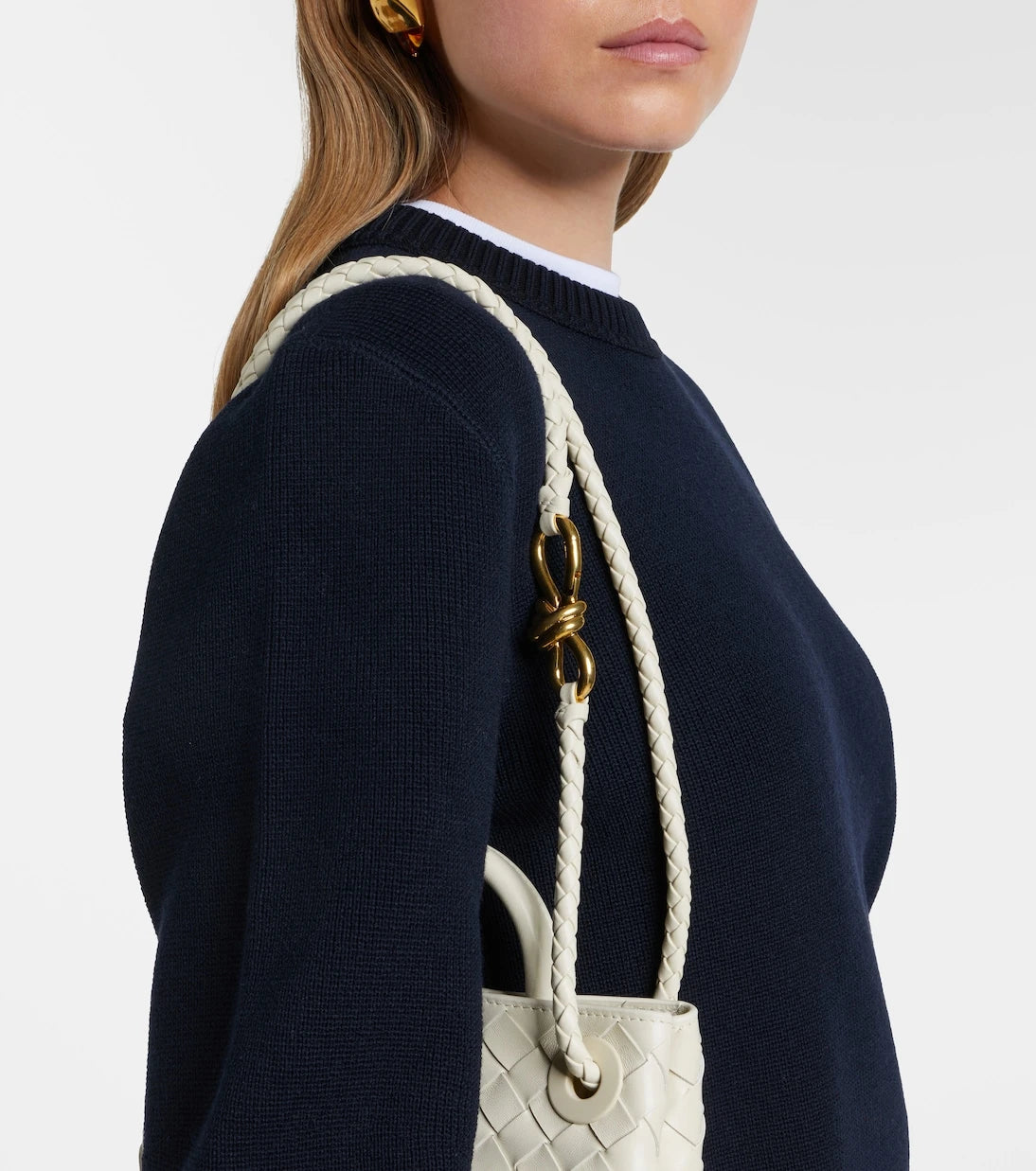 Bottega Veneta - Andiamo Mini leather top-handle bag