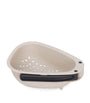 Mini Droplet Colander with Folding Handle