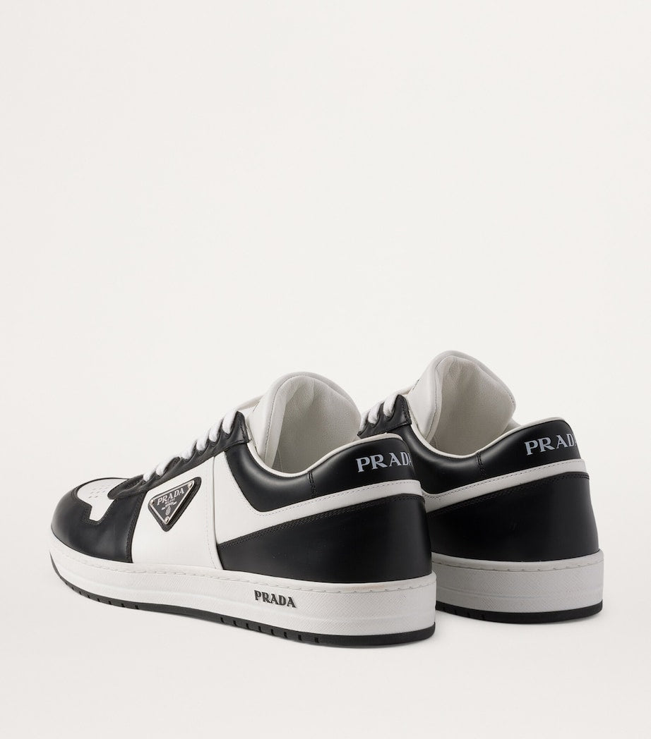Prada Leather Downtown Sneakers