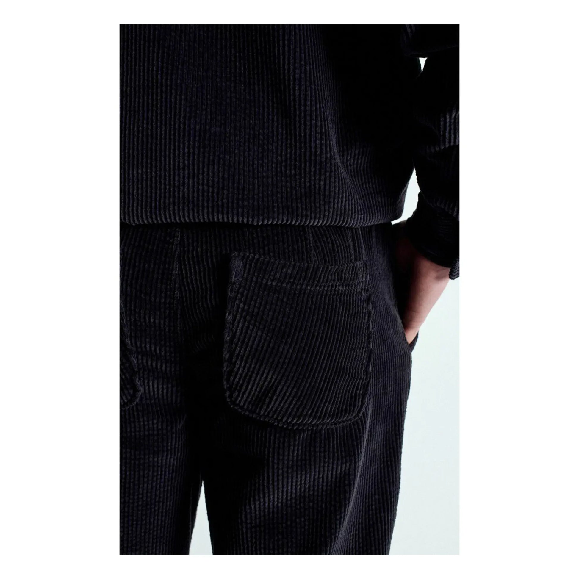 American Vintage - Padow Velvet Pants | Carbon