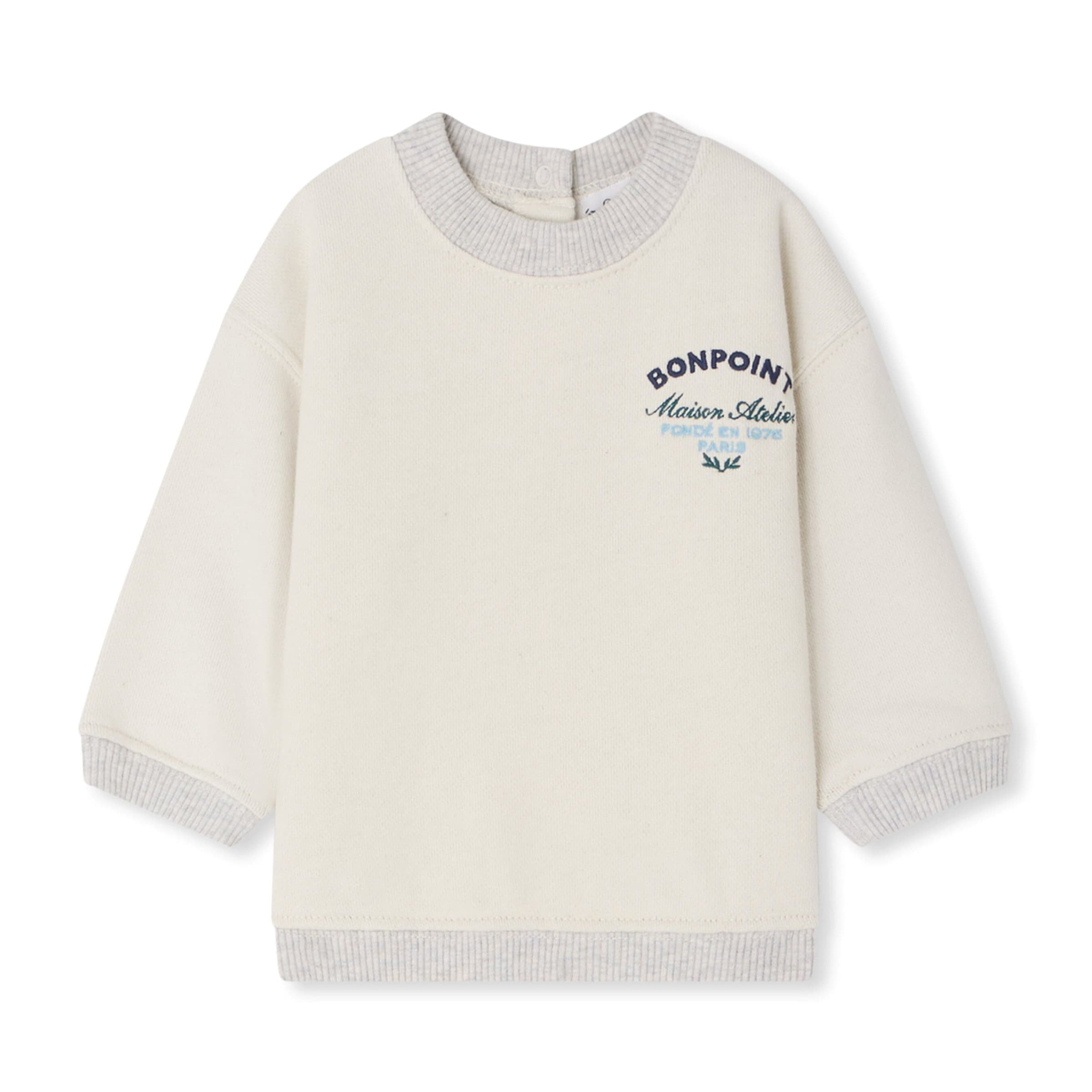Bonpoint Organic Cotton Dady Sweatshirt (6-12 Months)