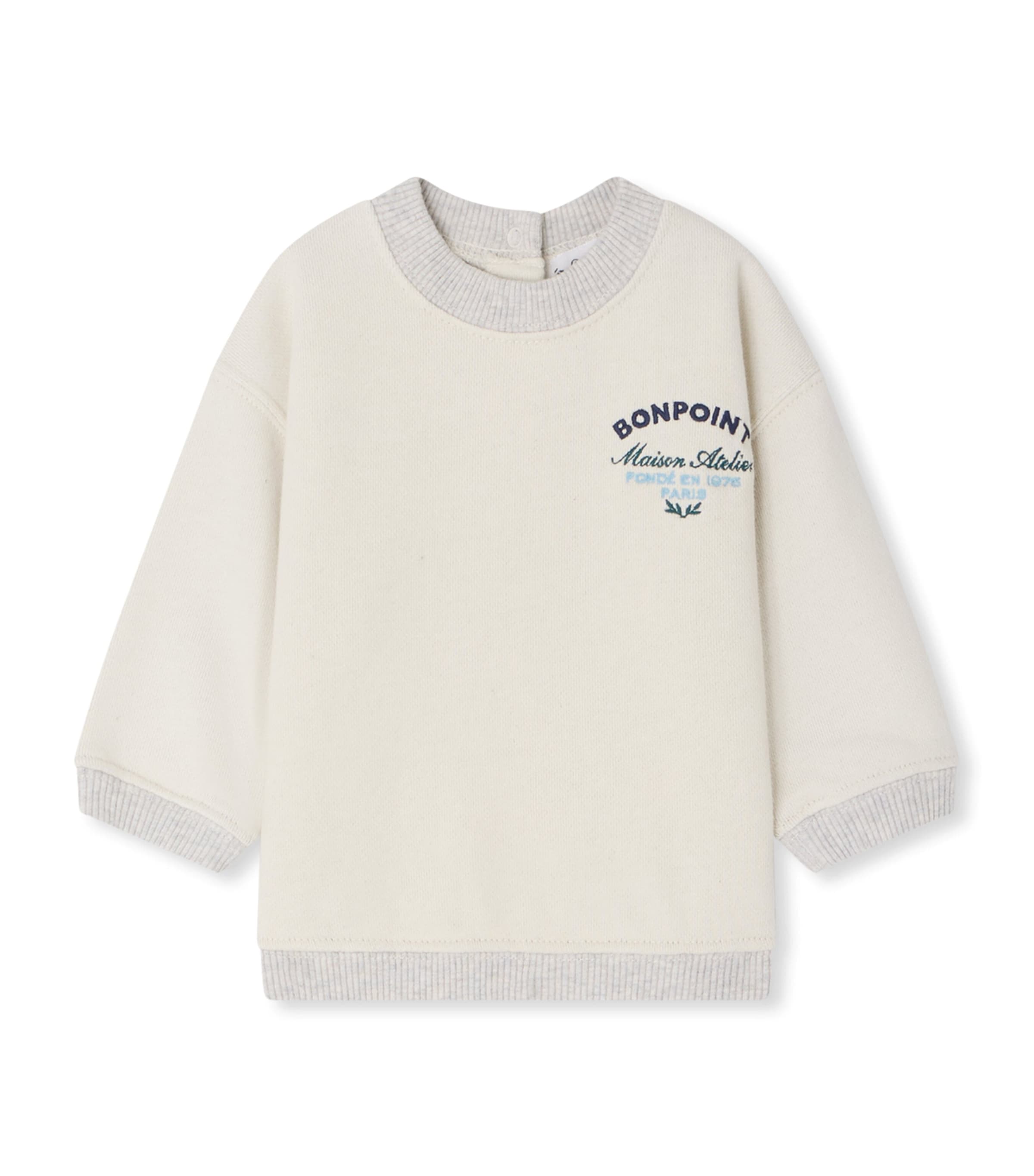 Bonpoint Organic Cotton Dady Sweatshirt (6-12 Months)