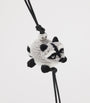 LOEWE Grey Wool Racoon Bag Charm