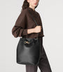 Leather Andiamo Bucket Bag