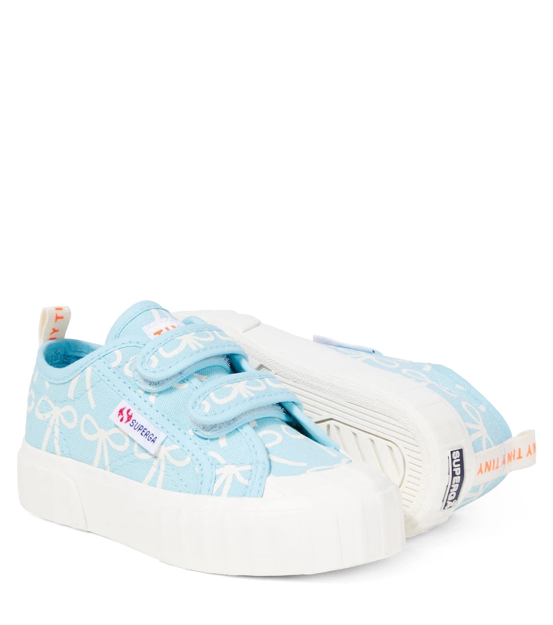 Tinycottons - x Superga Bows printed sneakers