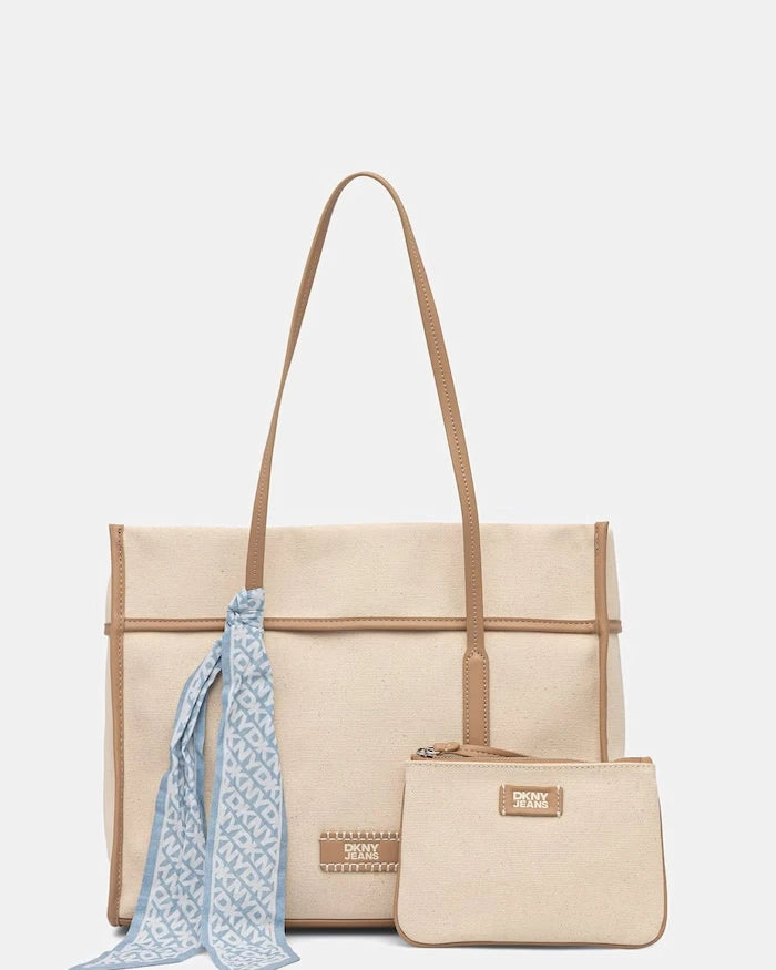 DKNY kadın pamuk tote çanta