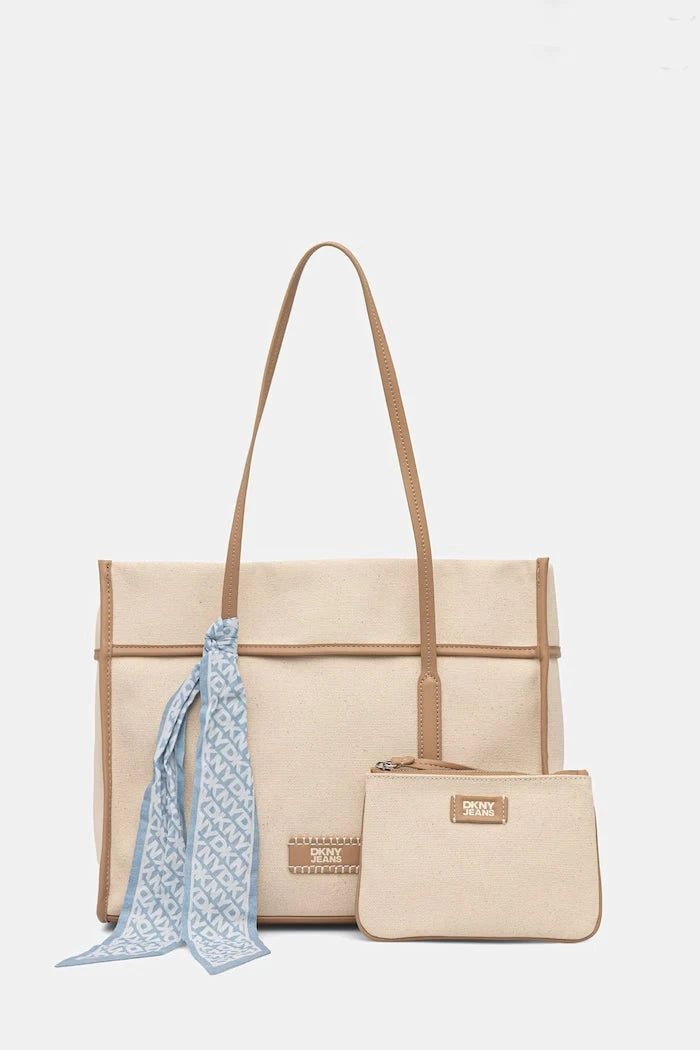 DKNY kadın pamuk tote çanta