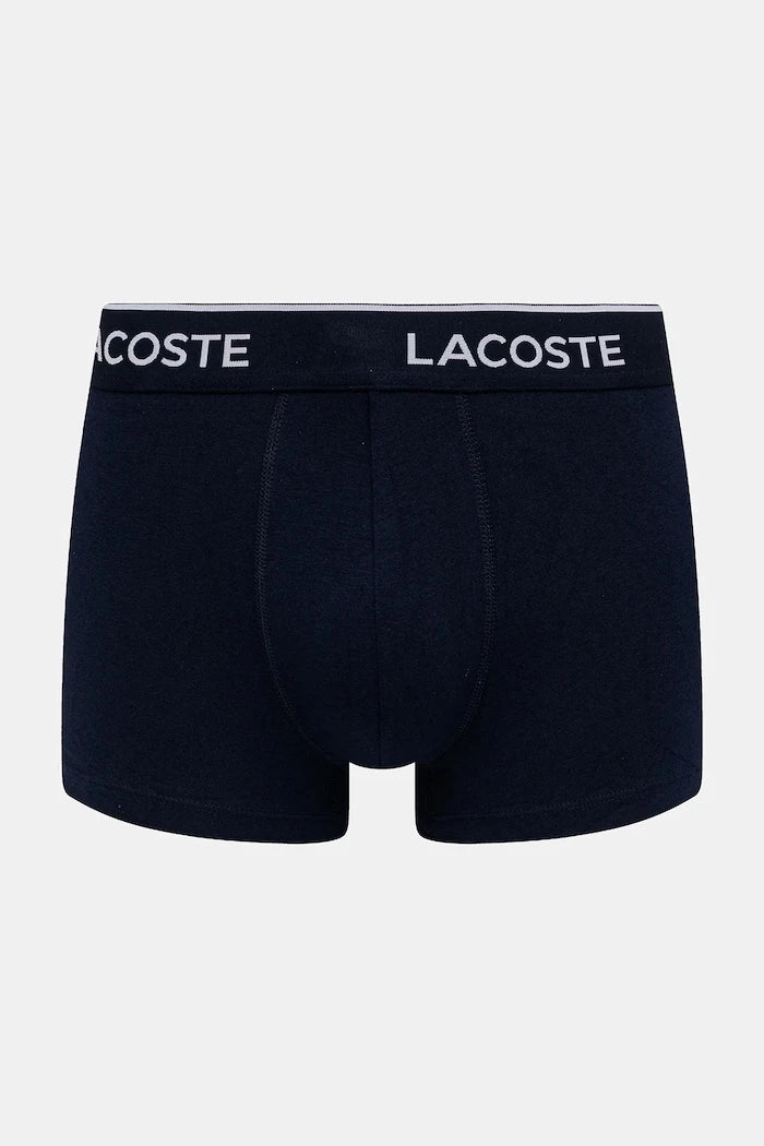 Lacoste erkek pamuklu elastan dar kesim boxer 3'lü