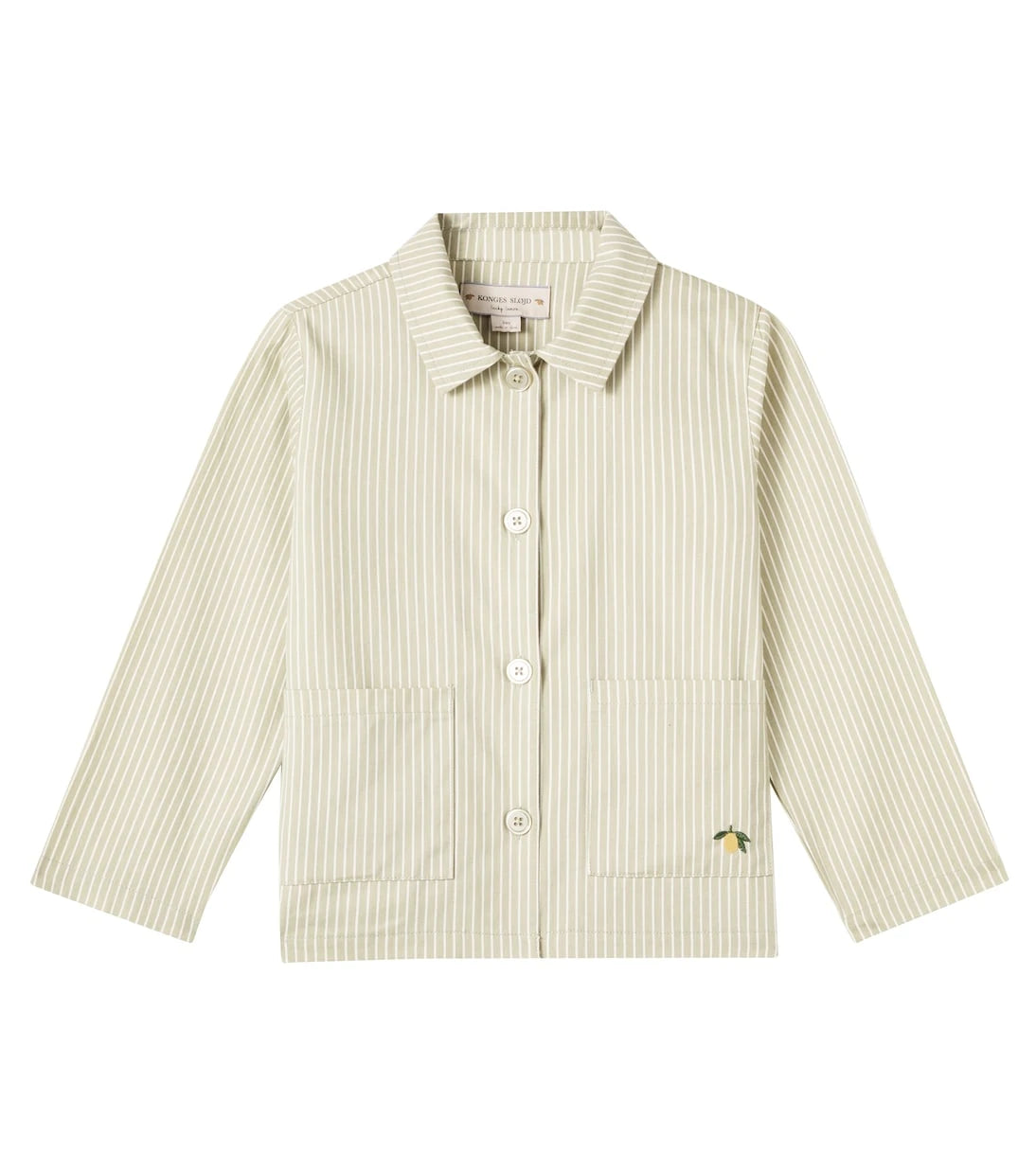 Konges Sløjd - Frankie striped cotton overshirt