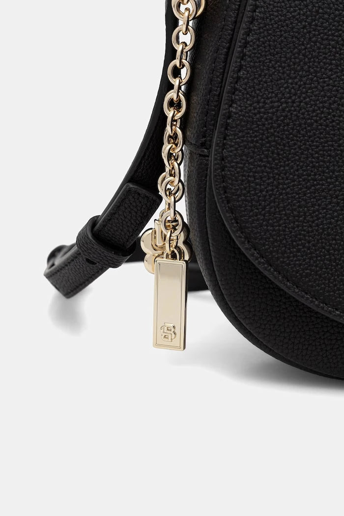 BOSS kadın suni deri crossbody çanta SALLEY SADDLE