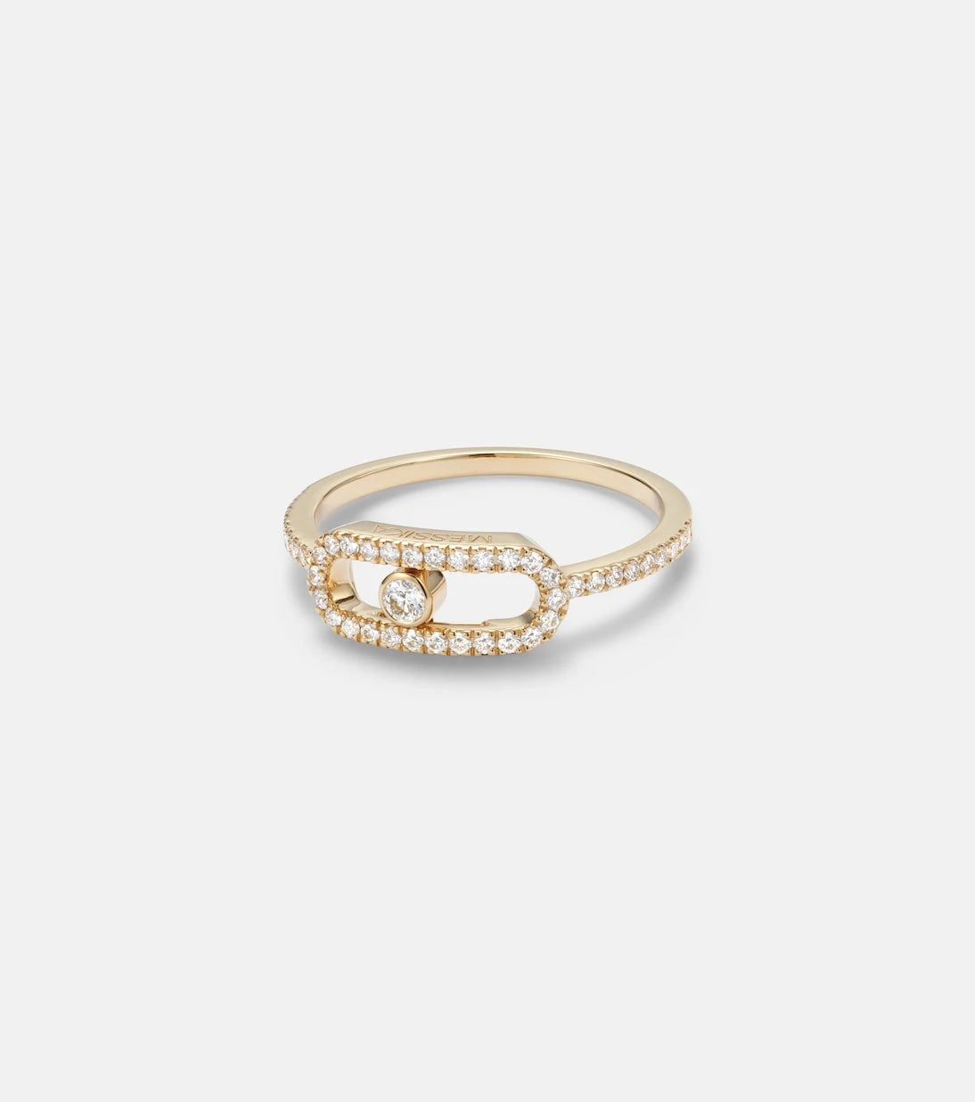 Messika - Move Uno 18kt gold ring with diamonds