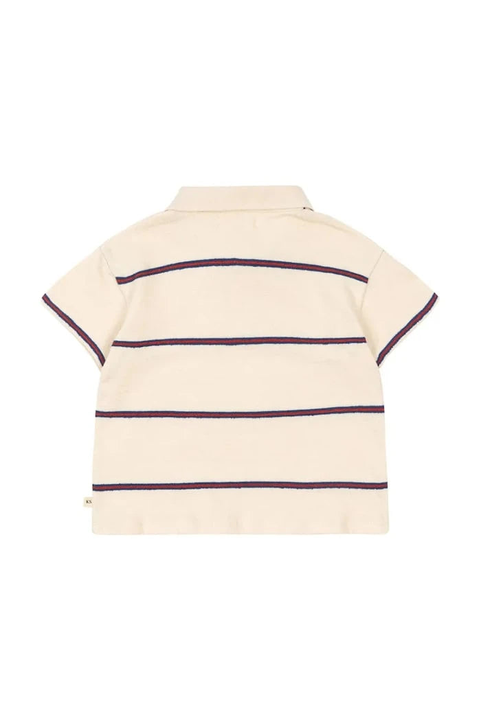 Konges Sløjd тениска с яка за деца TRIO POLO GOTS