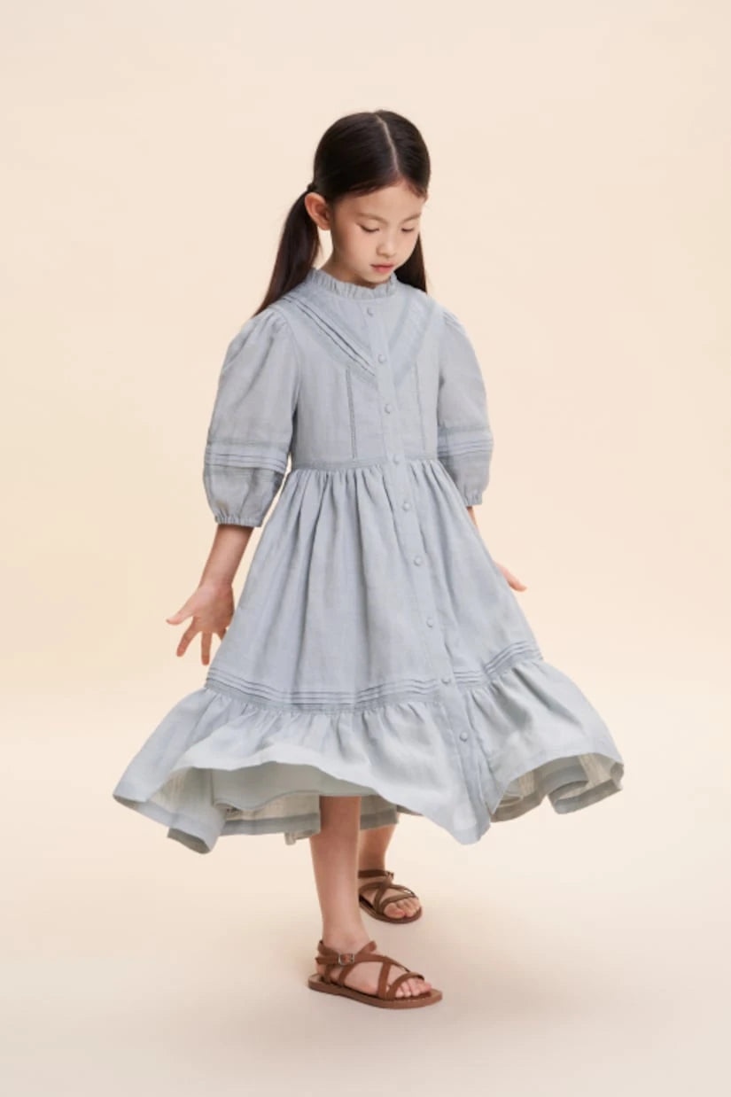 C'era Una Volta - Madelaine ramie dress
