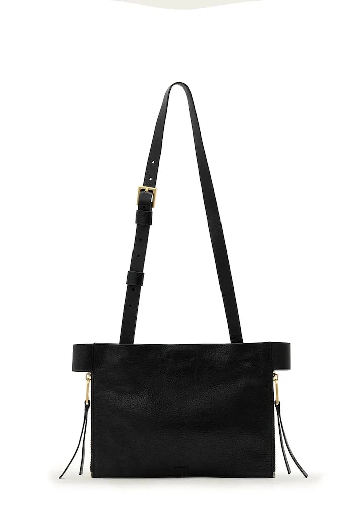 AllSaints чанта дамска от кожа MARLO