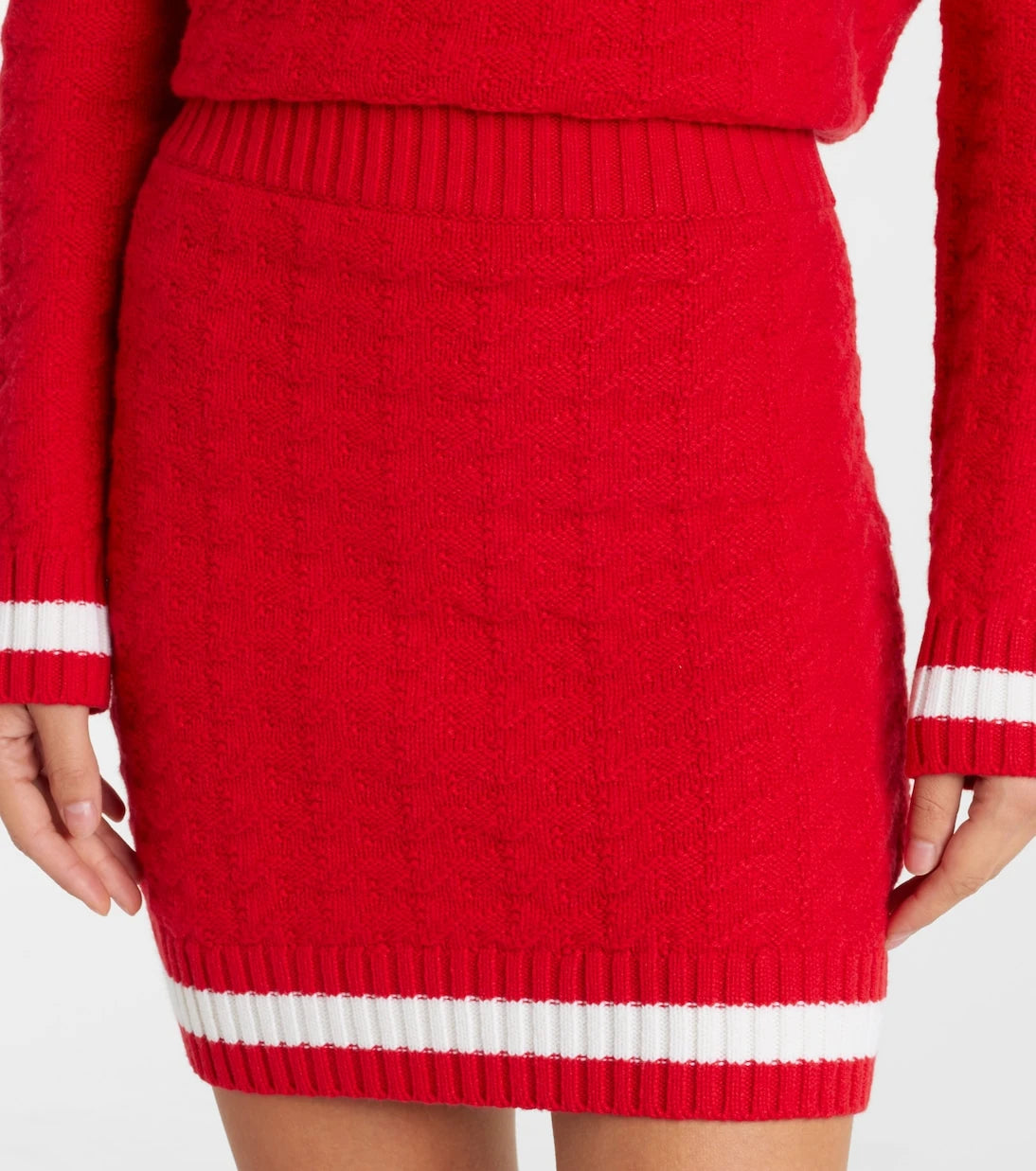 Perfect Moment - Glacier wool miniskirt