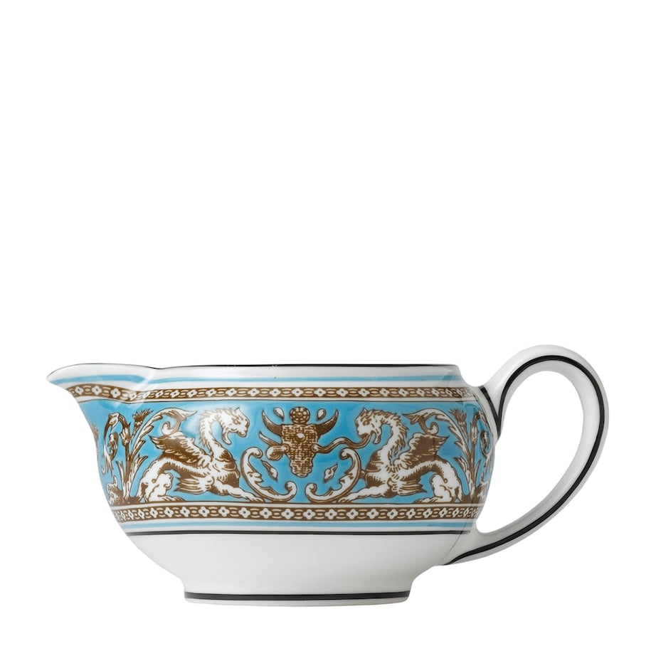 Florentine Turquoise Cream Jug (150ml)