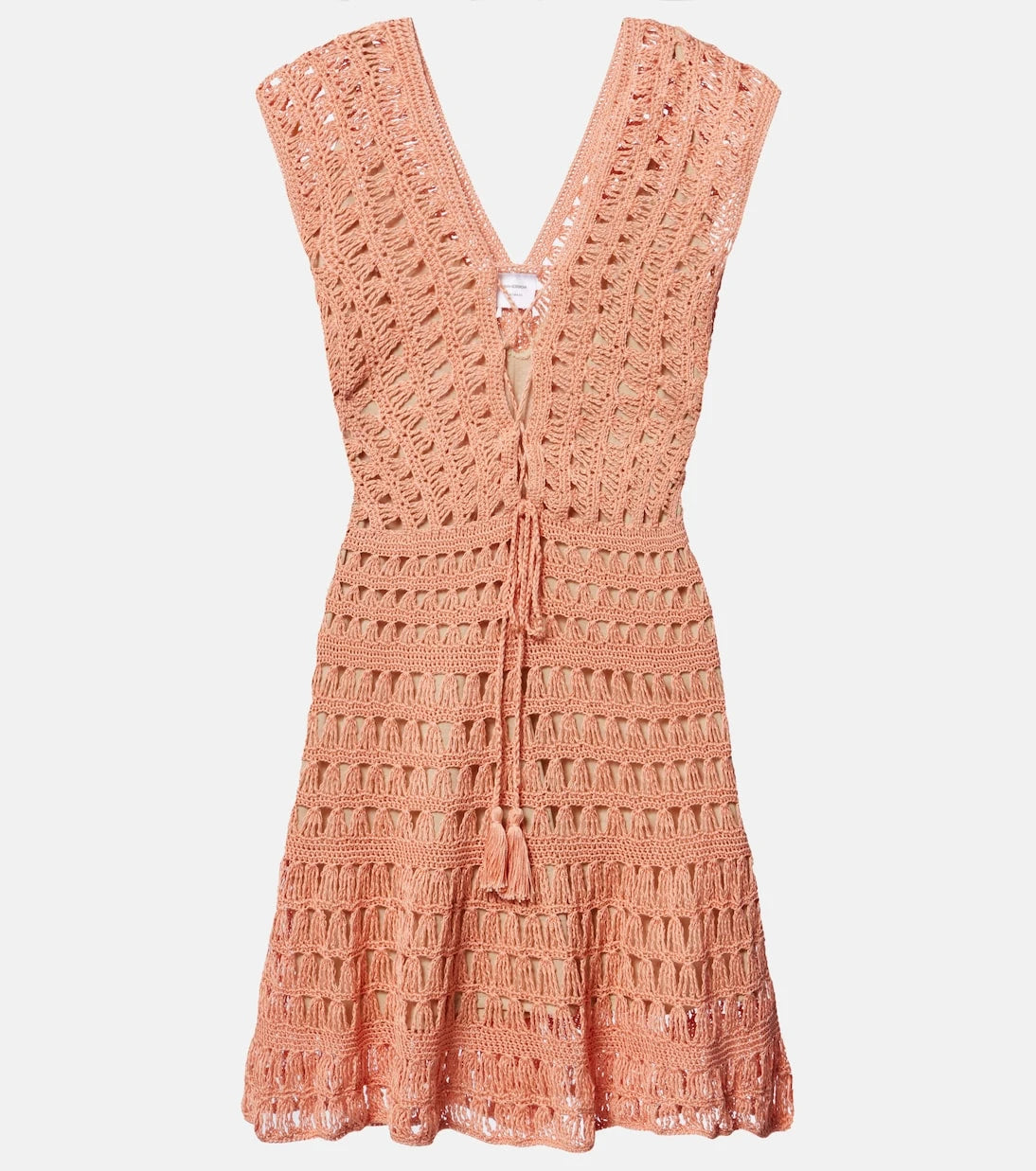Anna Kosturova - Jennifer crochet cotton minidress