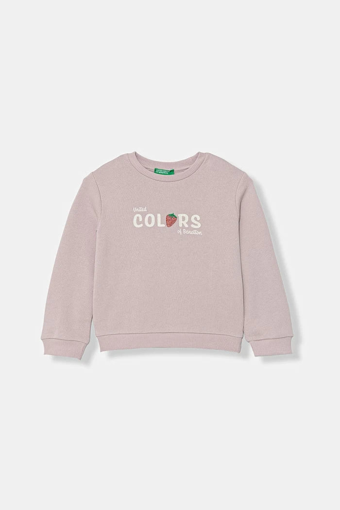 United Colors of Benetton Pamuktan çocuk sweatshirt