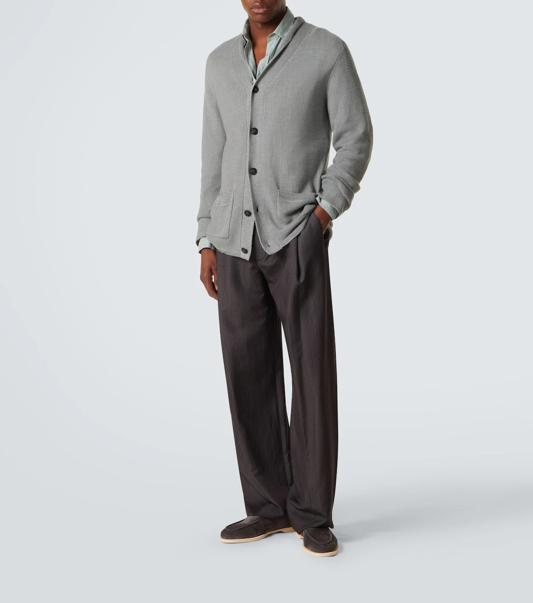 John Lobb - Pace suede loafers