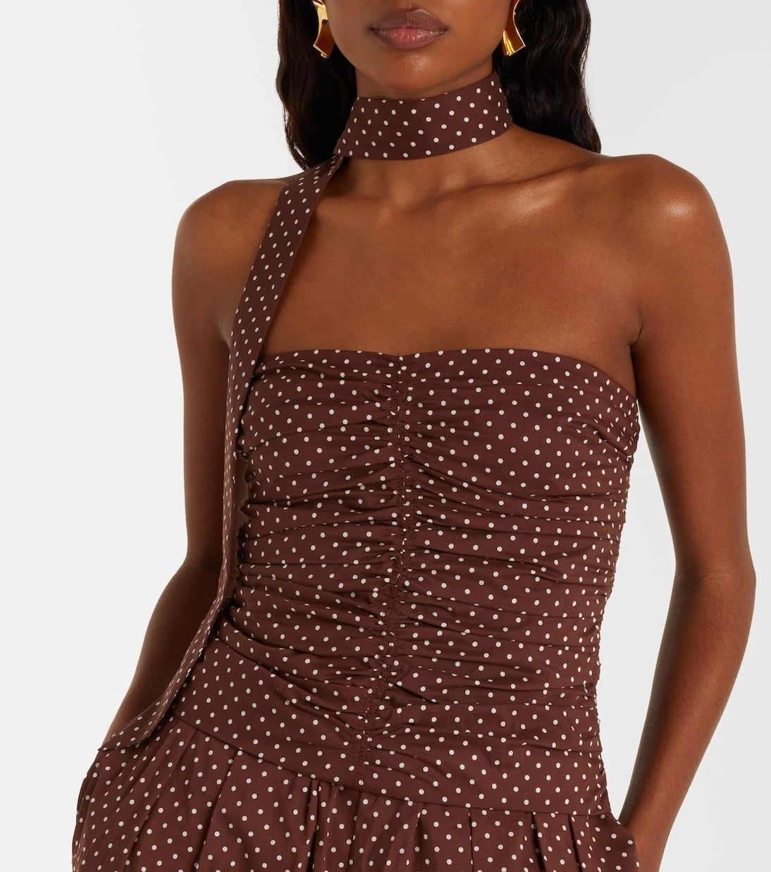 Posse - Edie polka-dot top