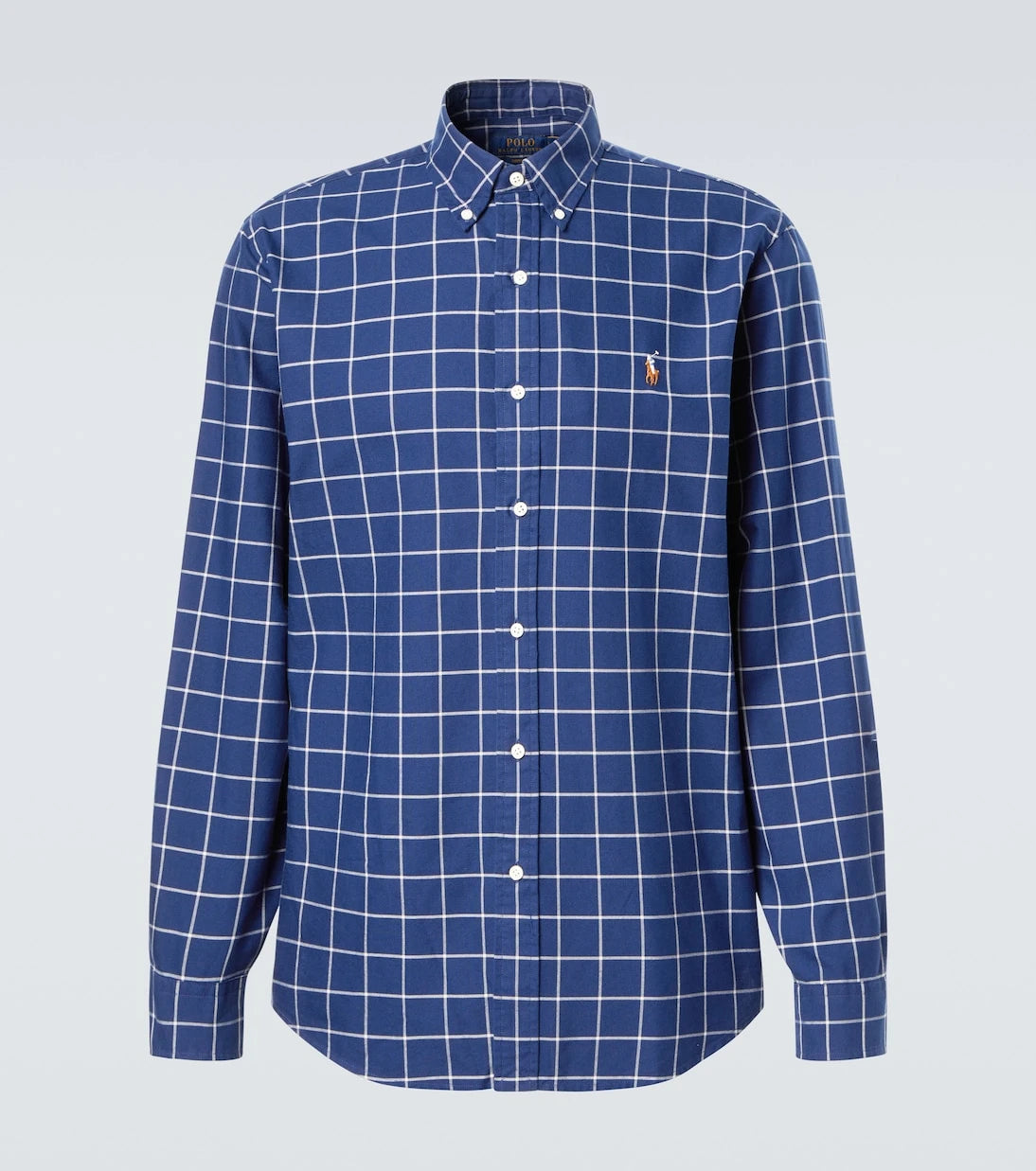 Polo Ralph Lauren - قميص بوبلين قطني كاروهات