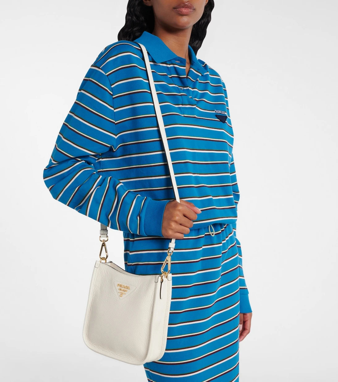 Prada - Mini leather shoulder bag