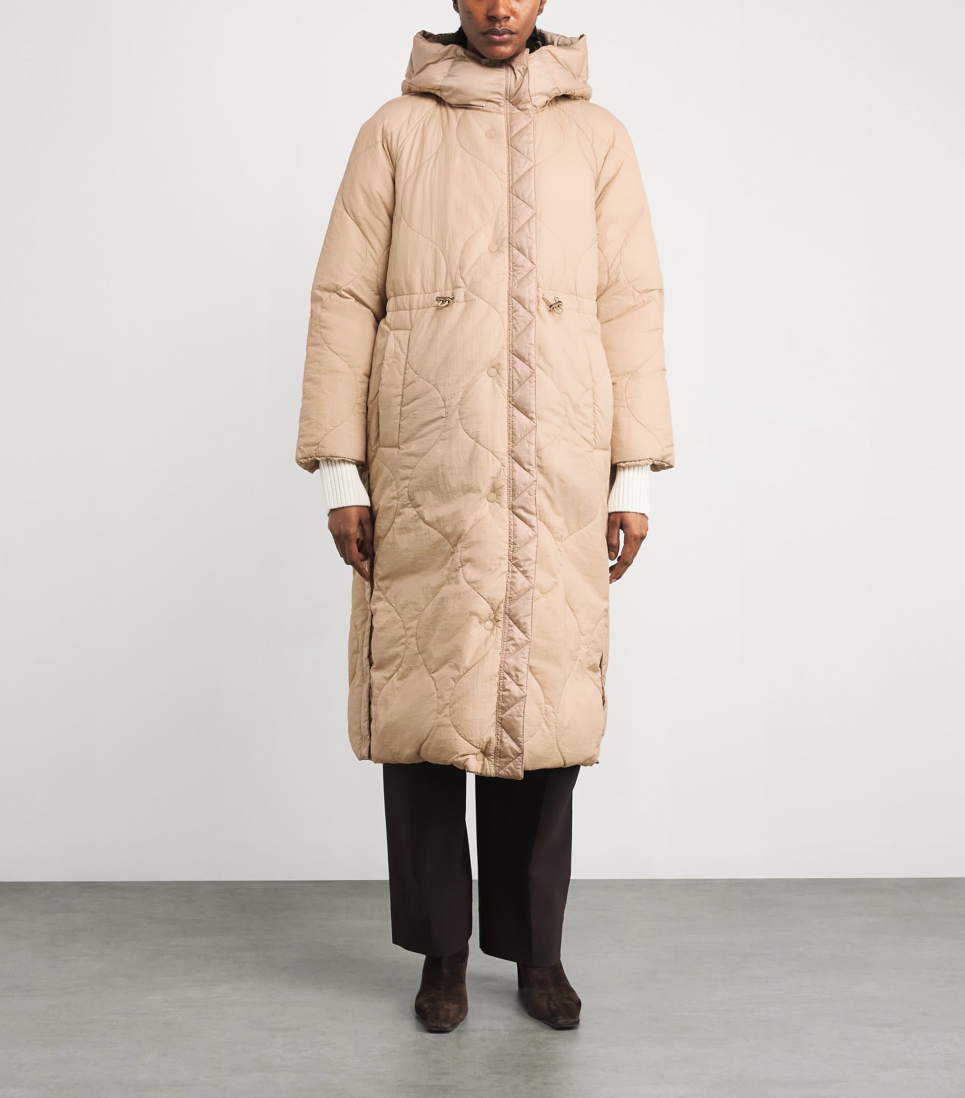 Weekend Max Mara Down Water-Repellent Reversible Coat