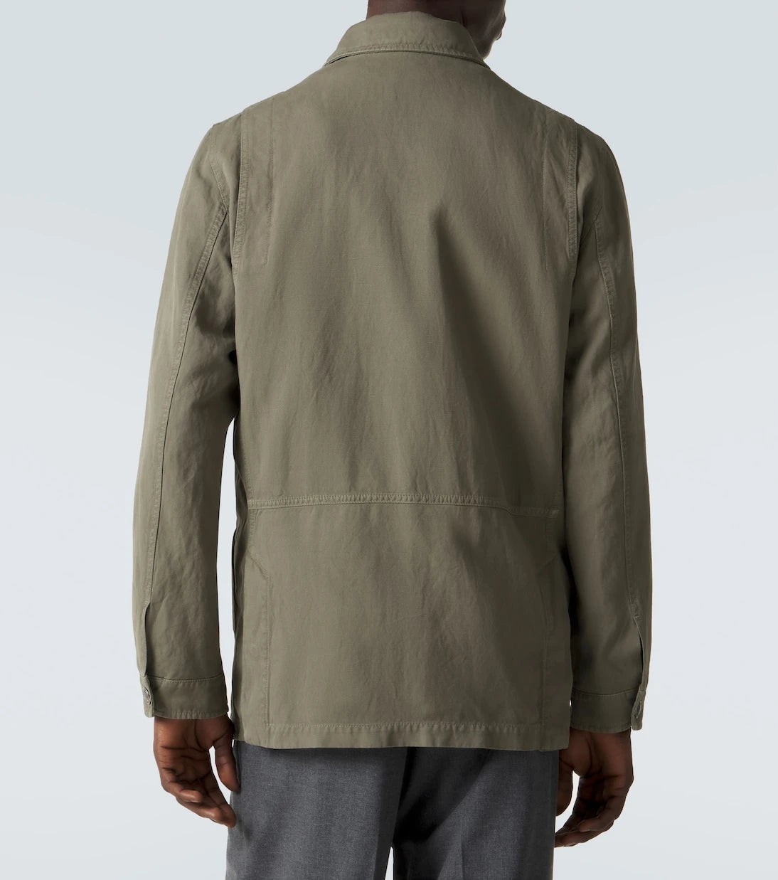 Brunello Cucinelli - Cotton and linen field jacket