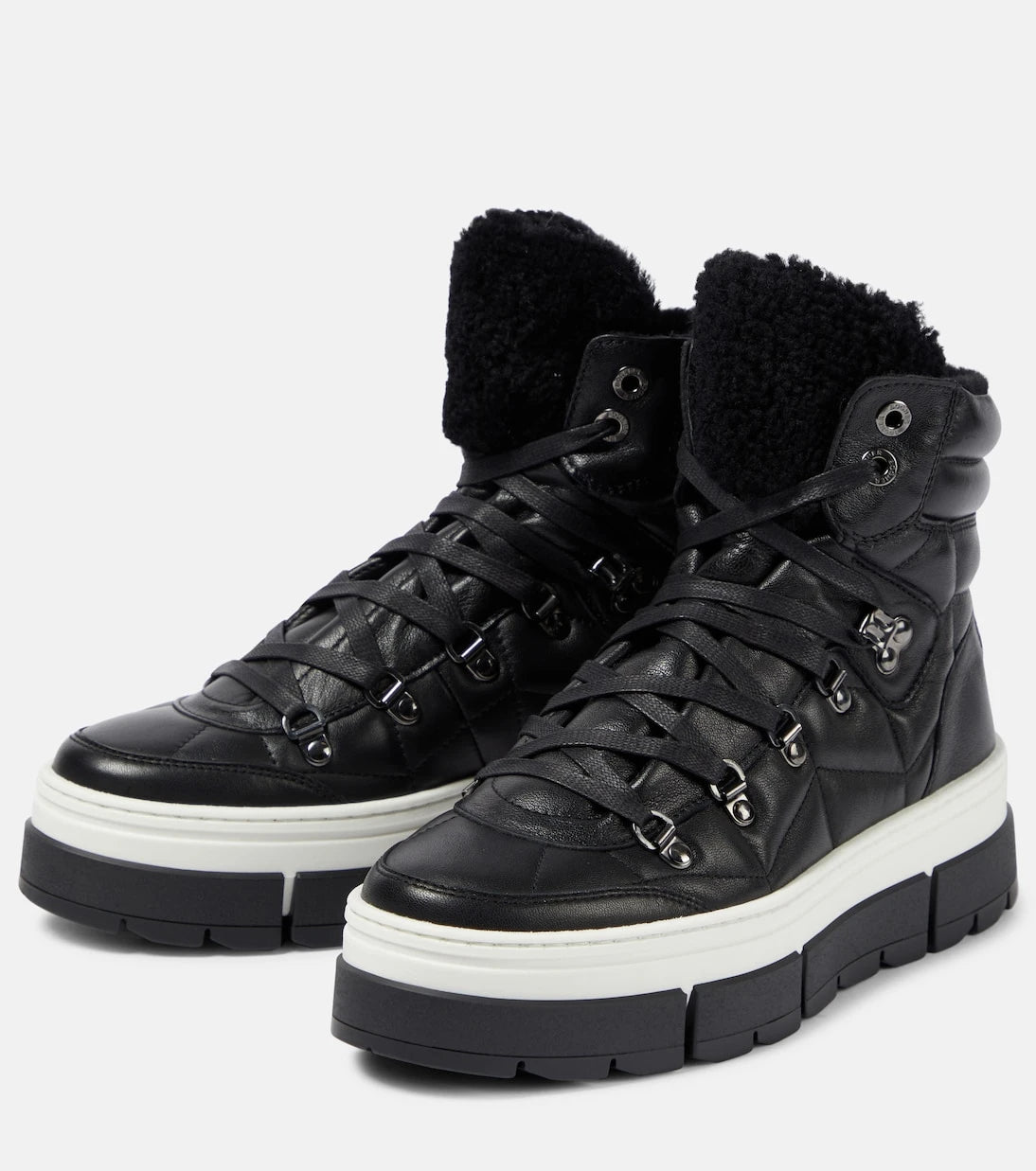 Bogner - Vaduz shearling-lined leather boots