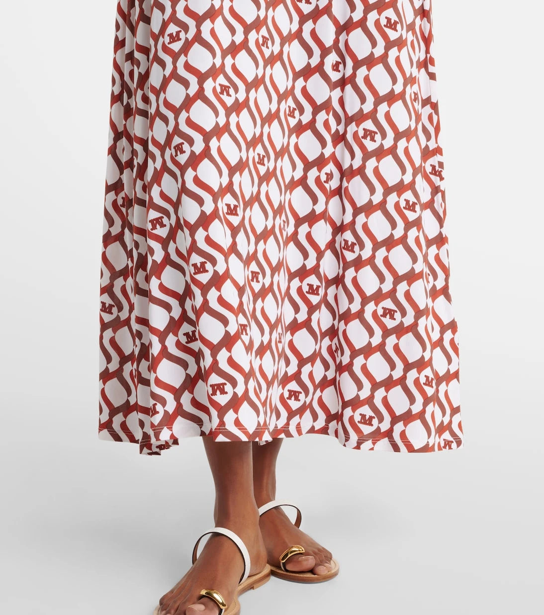 Max Mara - Paste printed midi dress