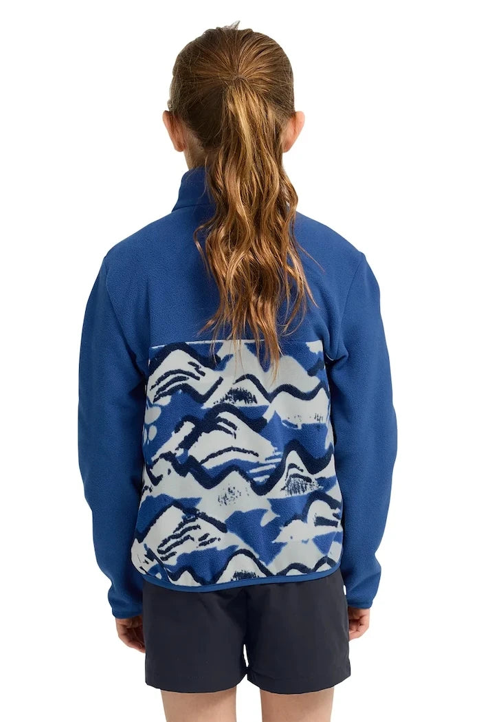 Jack Wolfskin çocuk polar kapüşonlu üst PAW ERA 100 PRINT FZ K