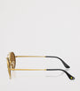 Ray-Ban Gold RB3775M Metal Oval Sunglasses