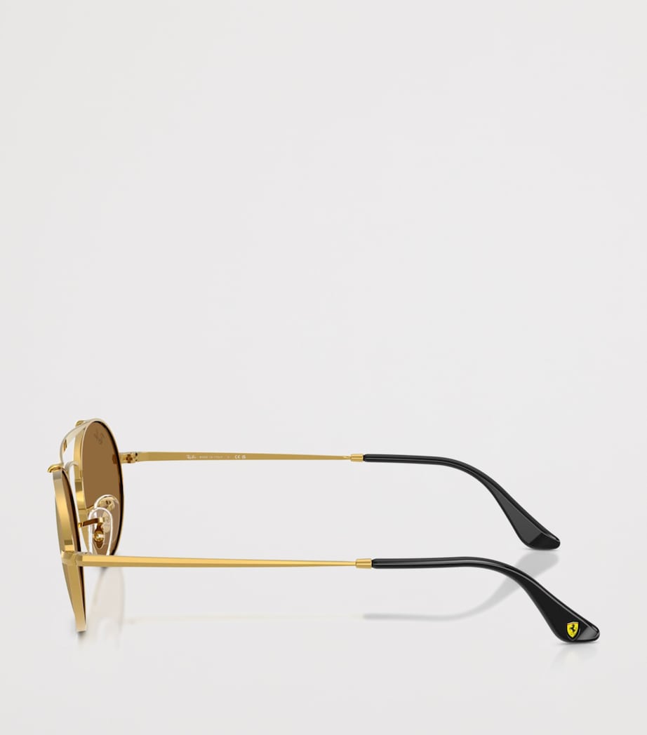 RB3775M Metal Oval Sunglasses