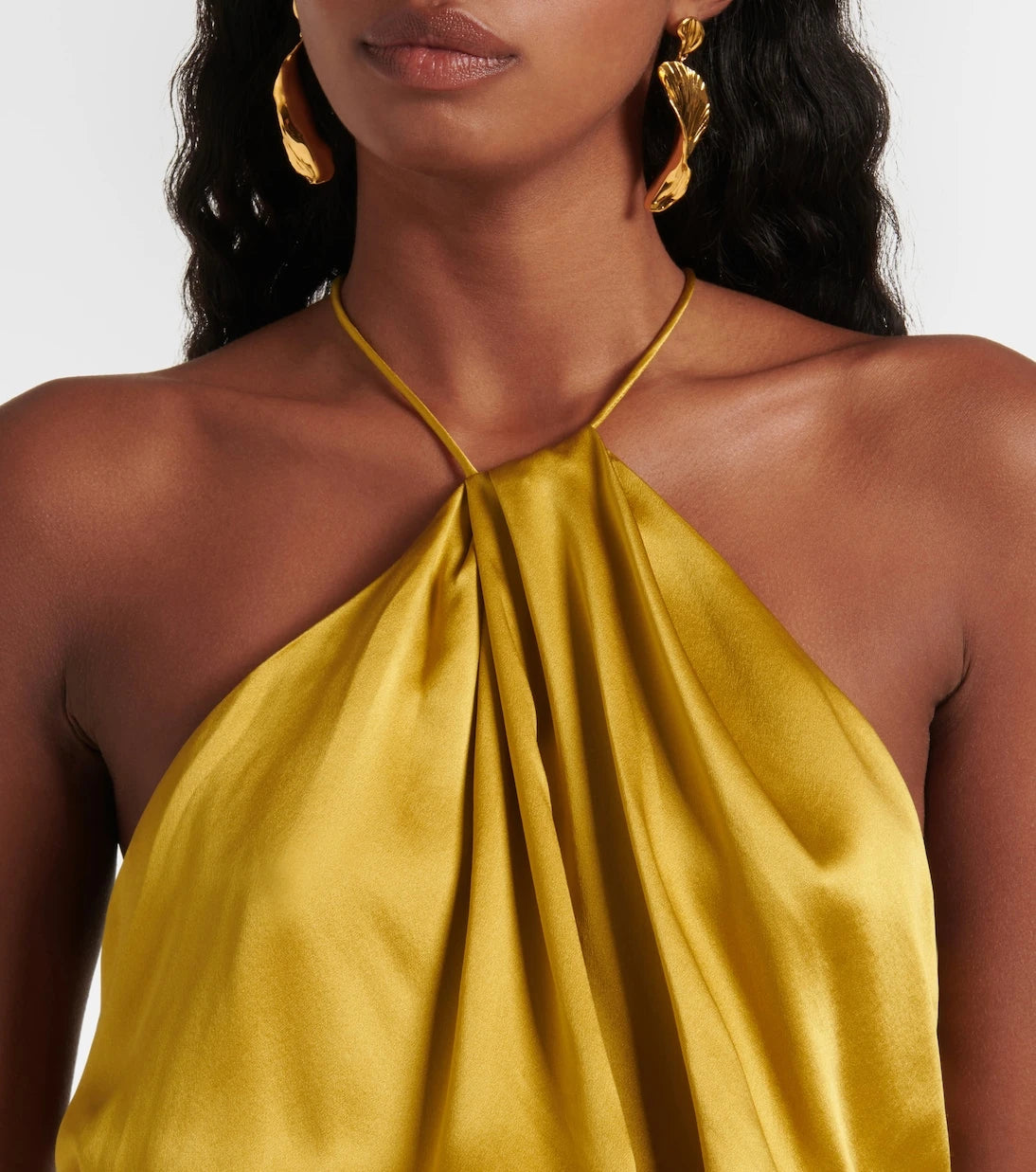 The Sei - Draped silk gown