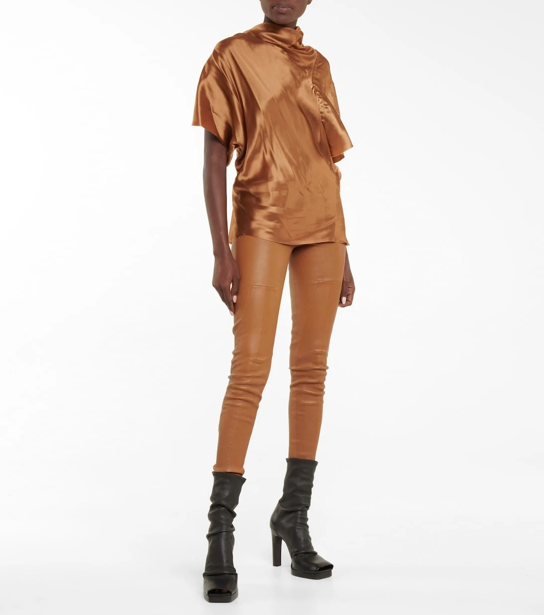 Rick Owens - Asymmetric draped top