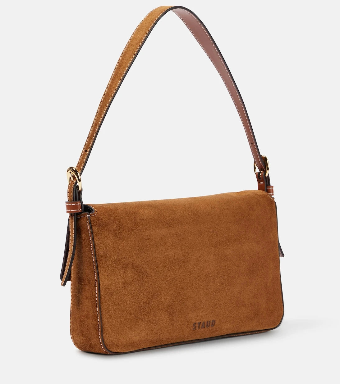 Staud - Harlow suede shoulder bag