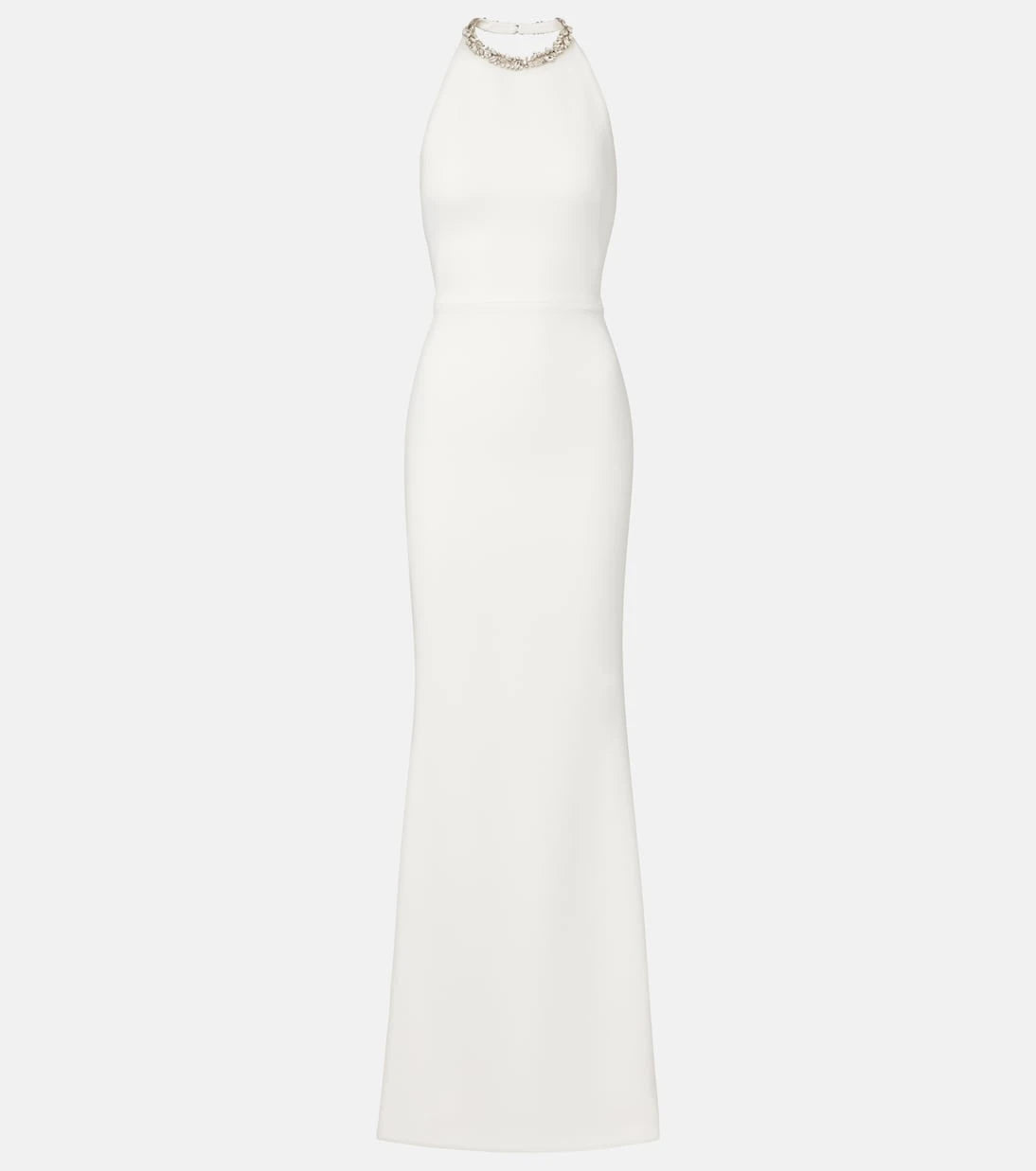 Givenchy - Crystal-embellished open-back gown