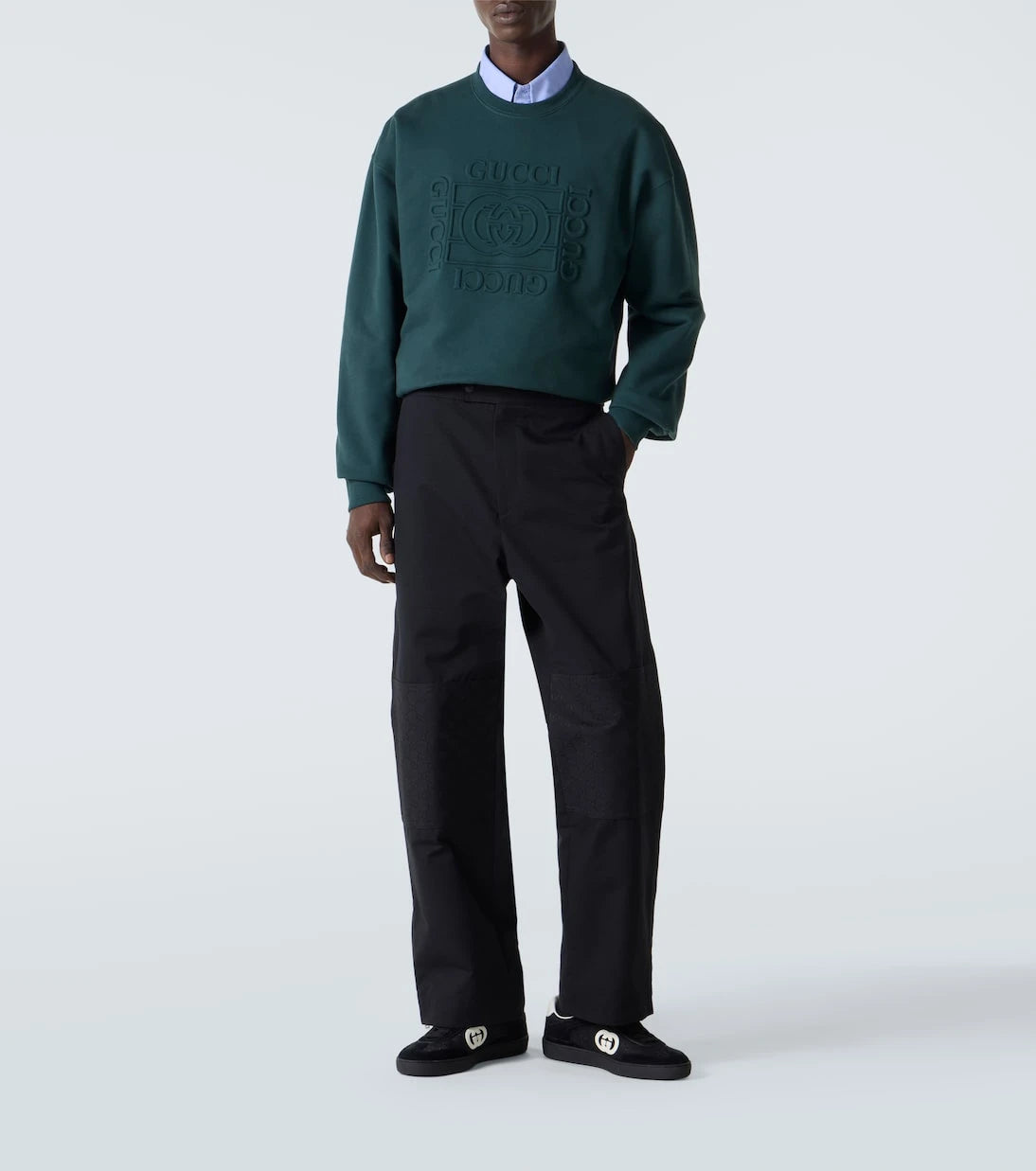 Gucci - Interlocking G pamuklu jarseli sweatshirt