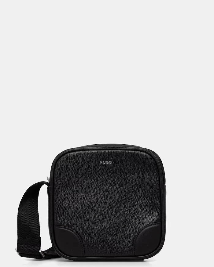 HUGO erkek deri omuz çantası GO-BAG NS